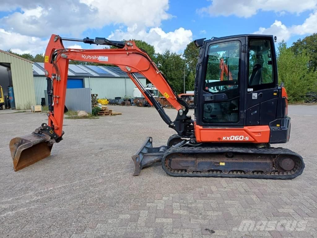 Kubota KX 060-5 Mini Escavadoras <7t