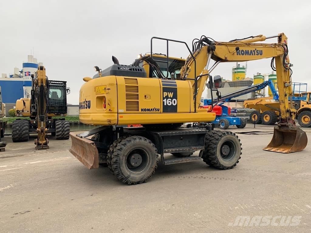 Komatsu PW160-8 Escavadoras de rodas