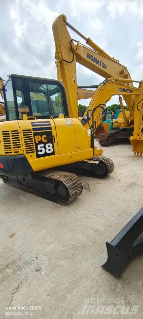 Komatsu PC 58 Mini Escavadoras <7t