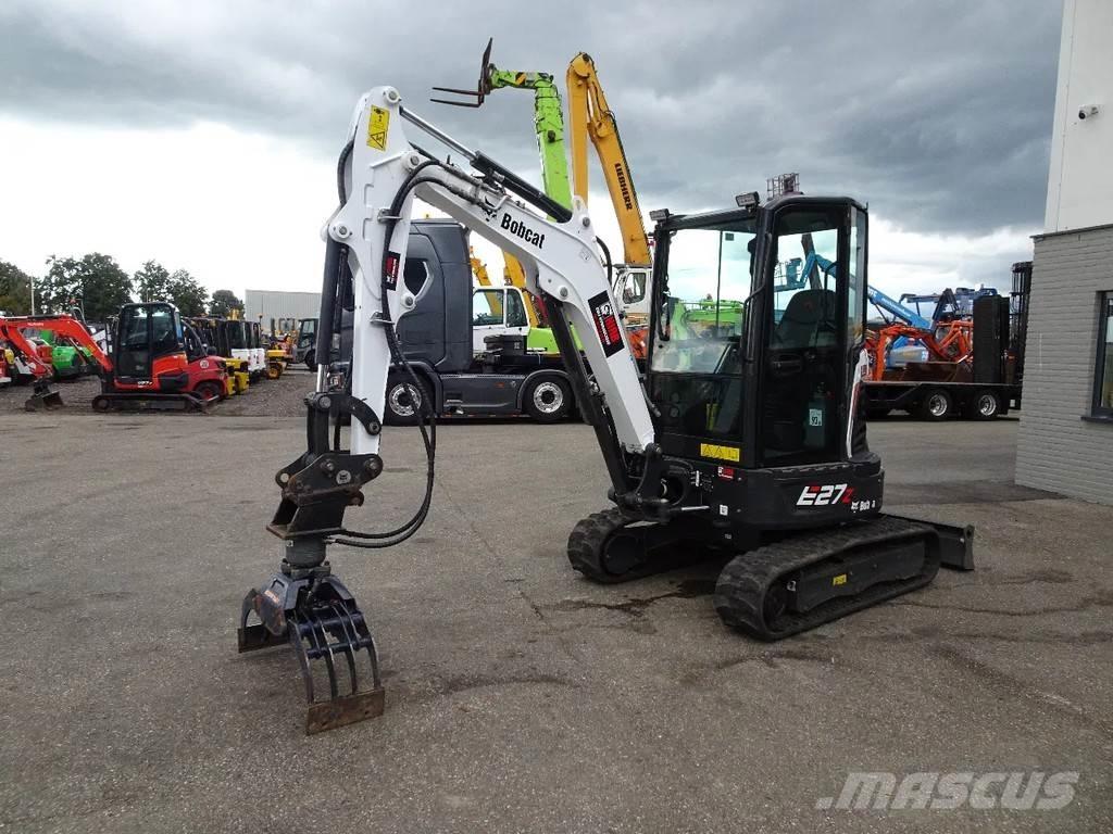 Bobcat E27Z Mini Escavadoras <7t