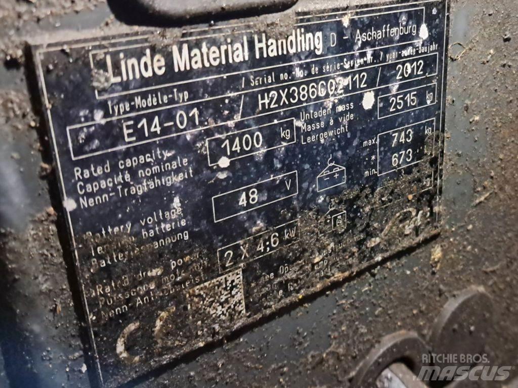 Linde E14-01 Empilhadores eléctricos