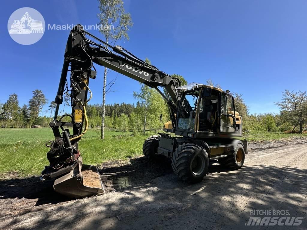 Volvo EW 140 D Escavadoras de rodas