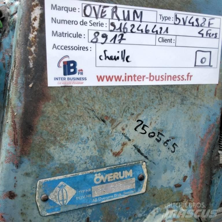 Överum BV 498F Charruas reversíveis