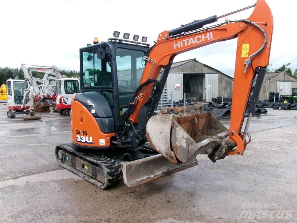 Hitachi Zaxis 33U-6 Mini Escavadoras <7t