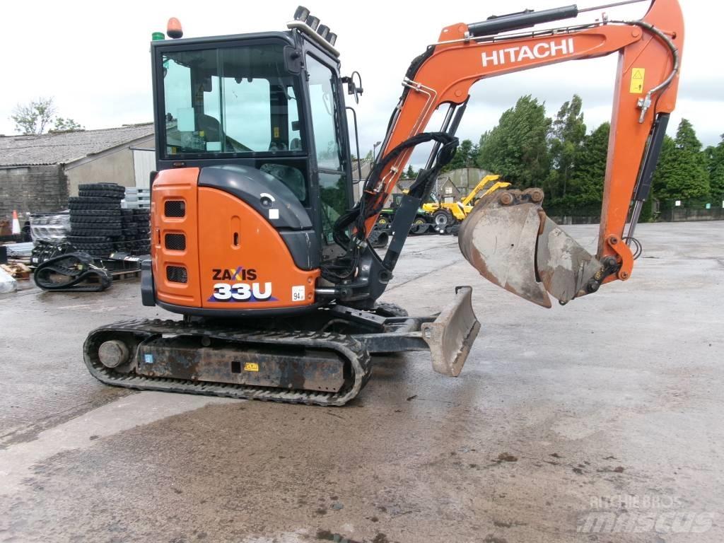 Hitachi Zaxis 33U-6 Mini Escavadoras <7t