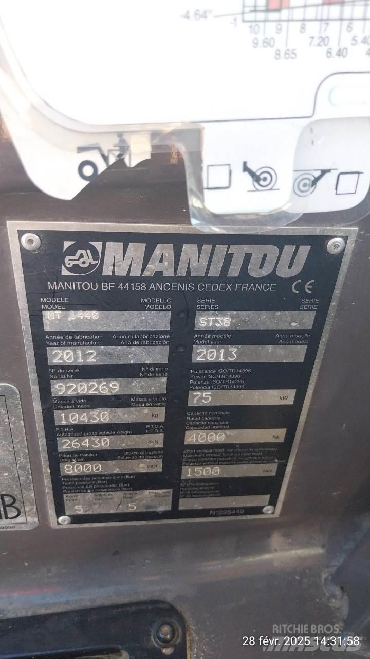 Manitou MT1440 Manipuladores telescópicos