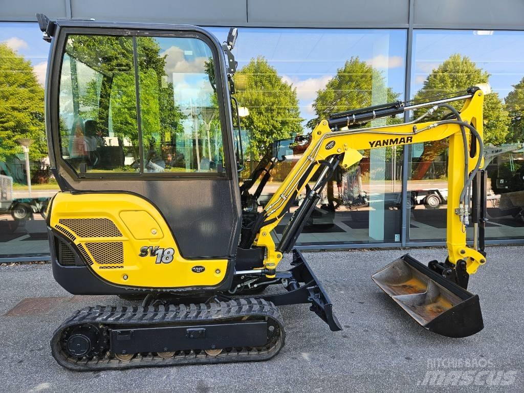 Yanmar SV 18 Mini Escavadoras <7t