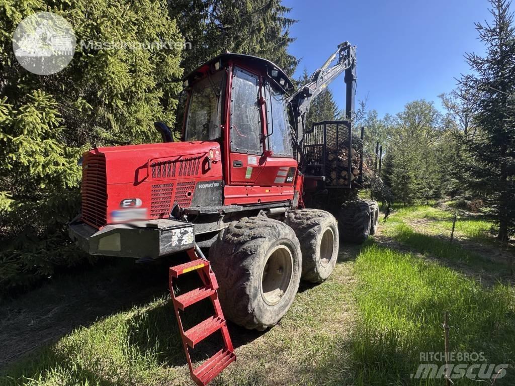 Komatsu 845 Forwarders florestais