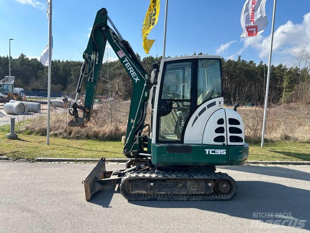 Terex TC 35 Mini Escavadoras <7t
