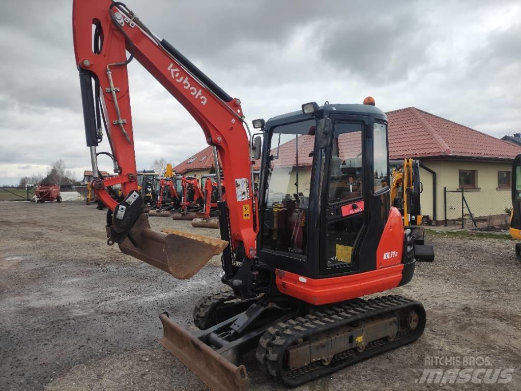 Kubota KX 71-3 Mini Escavadoras <7t