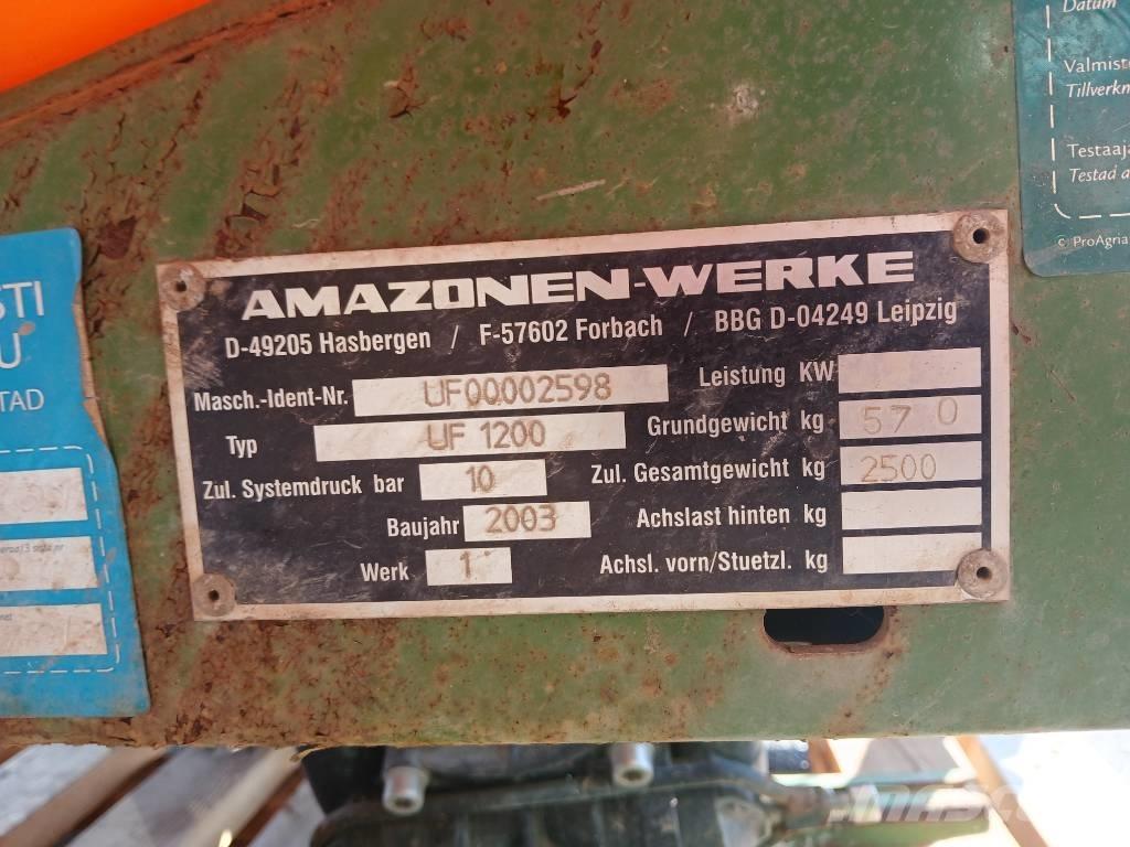 Amazone UF 1200 15m Pulverizadores montados
