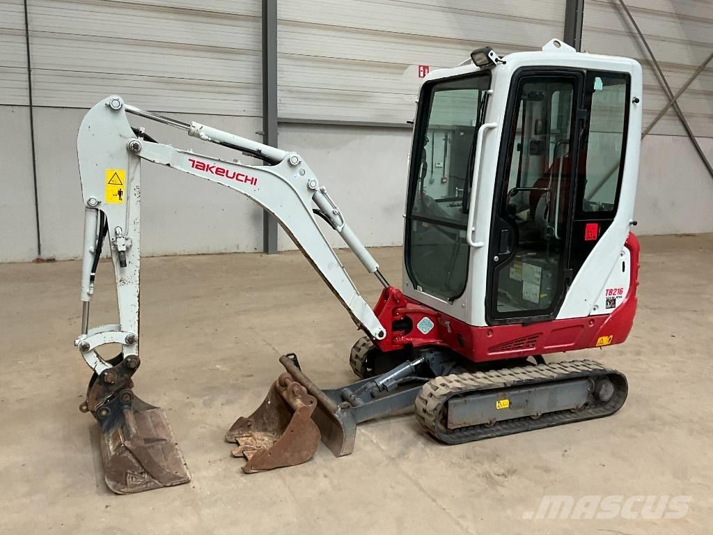 Takeuchi TB 216 Mini Escavadoras <7t