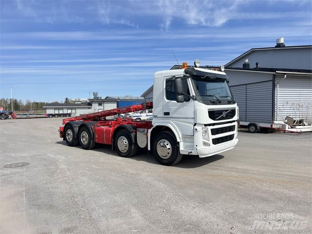 Volvo FM460 8x4 Camiões caixa desmontável com elevador de cabo