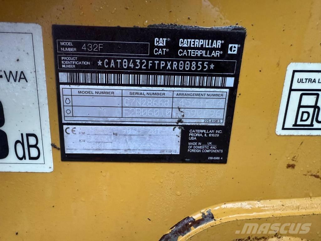 CAT 432 F Retroescavadoras