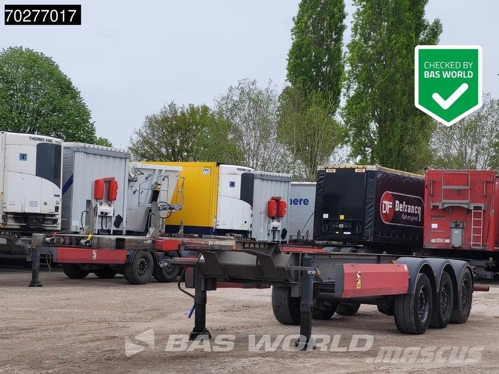 Van Hool 3 axles Semi Reboques Porta Contentores
