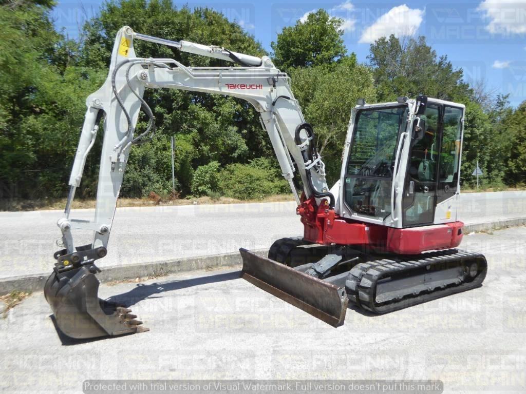 Takeuchi TB257FR Mini Escavadoras <7t