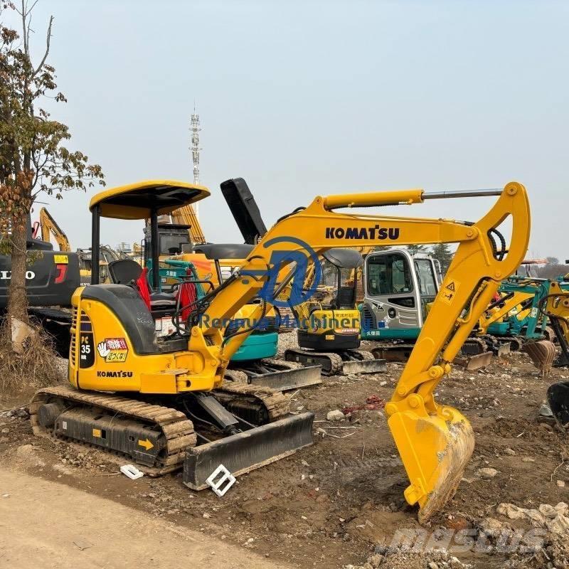 Komatsu PC35MR Mini Escavadoras <7t