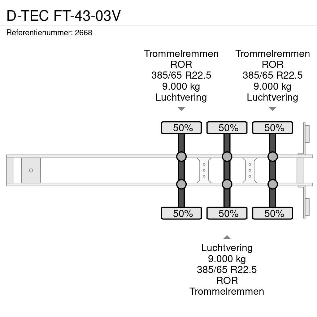 D-tec FT-43-03V Semi Reboques Articulados