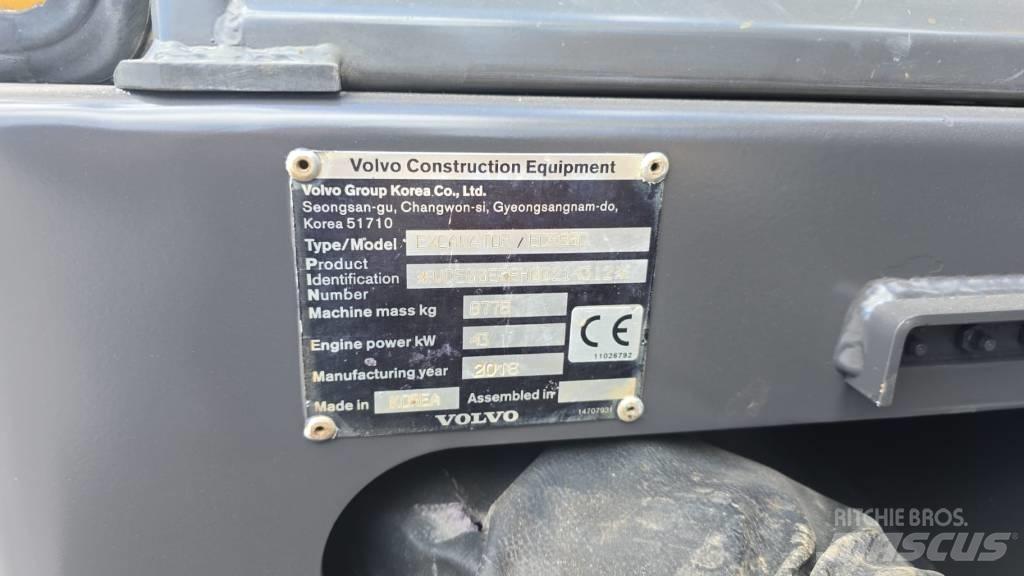 Volvo ECR 88 D Escavadoras Midi 7t - 12t