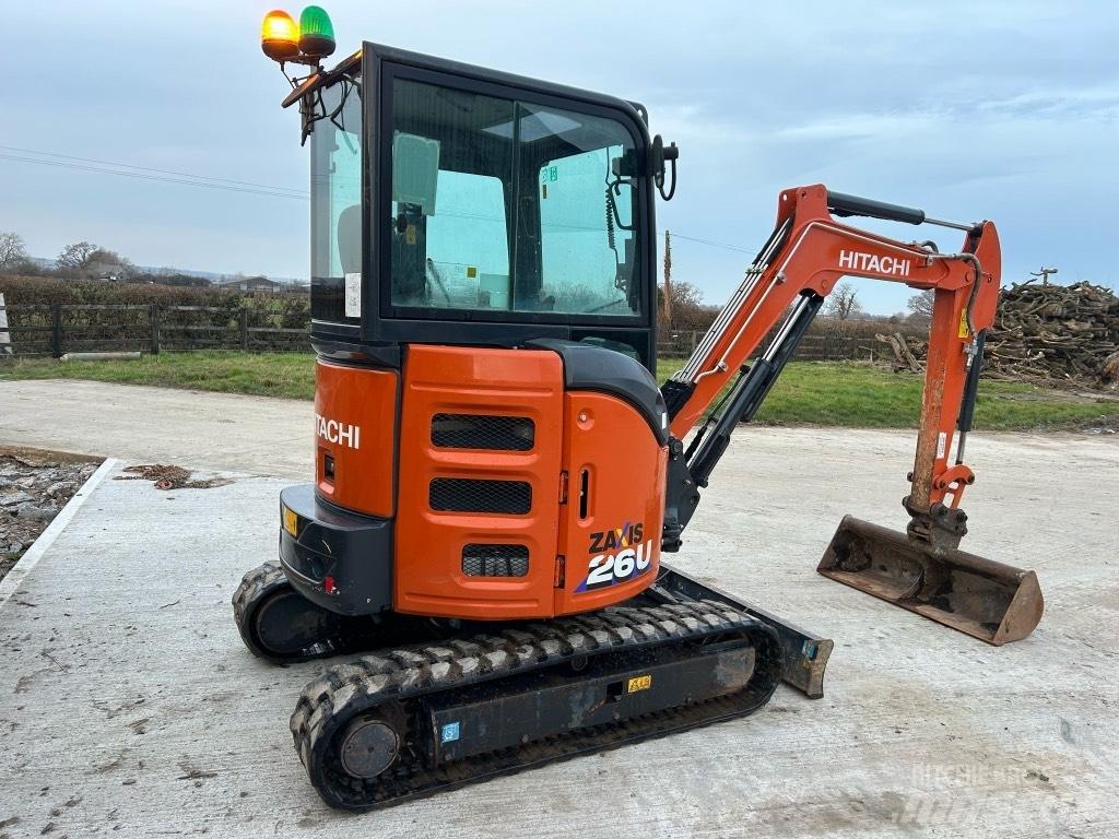 Hitachi ZX 26 U-6 Mini Escavadoras <7t