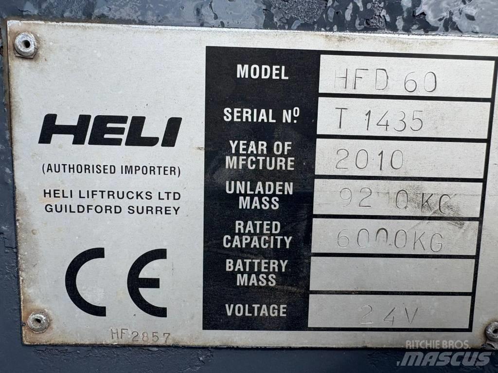Heli HFD60 Empilhadores Diesel