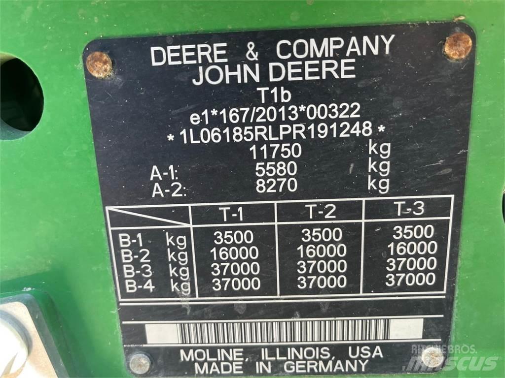 John Deere 6R 185 Tratores Agrícolas usados