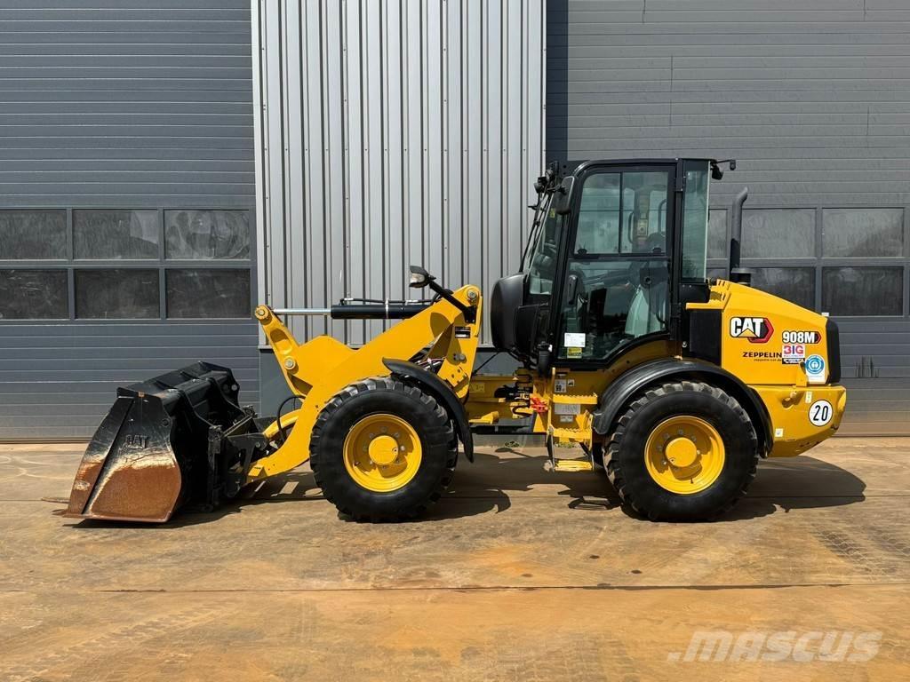 CAT 908M Pás carregadoras de rodas