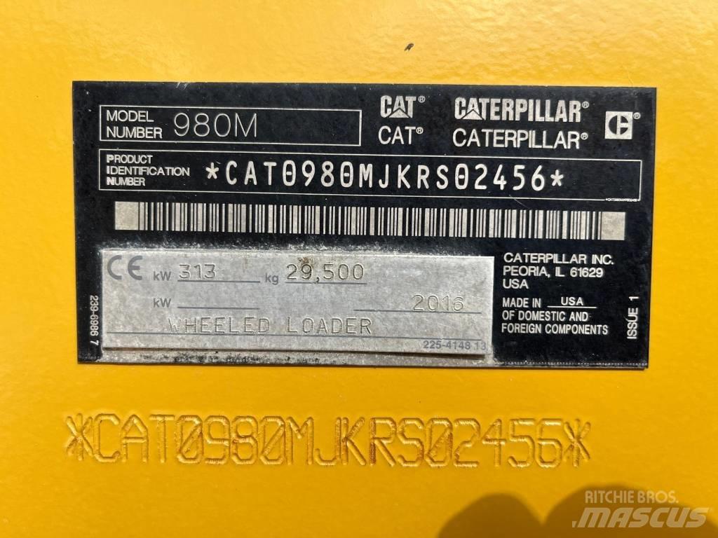 CAT 980M Pás carregadoras de rodas