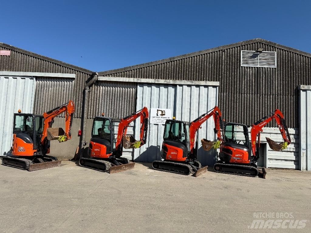 Kubota U 27 Mini Escavadoras <7t