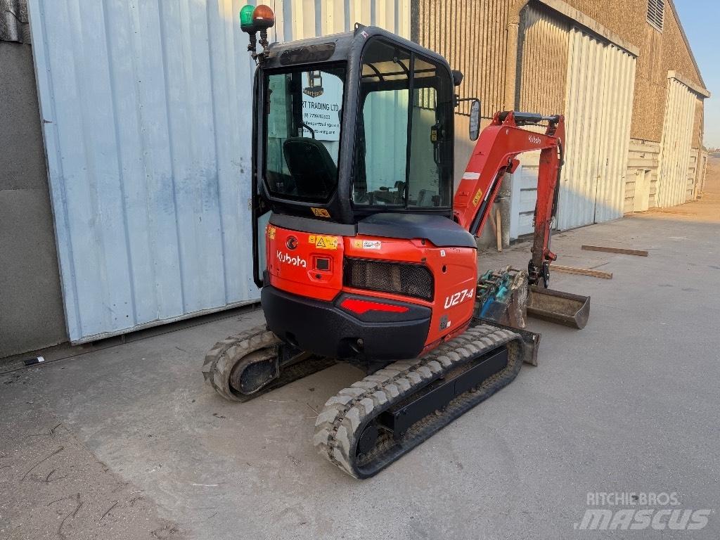Kubota U 27 Mini Escavadoras <7t
