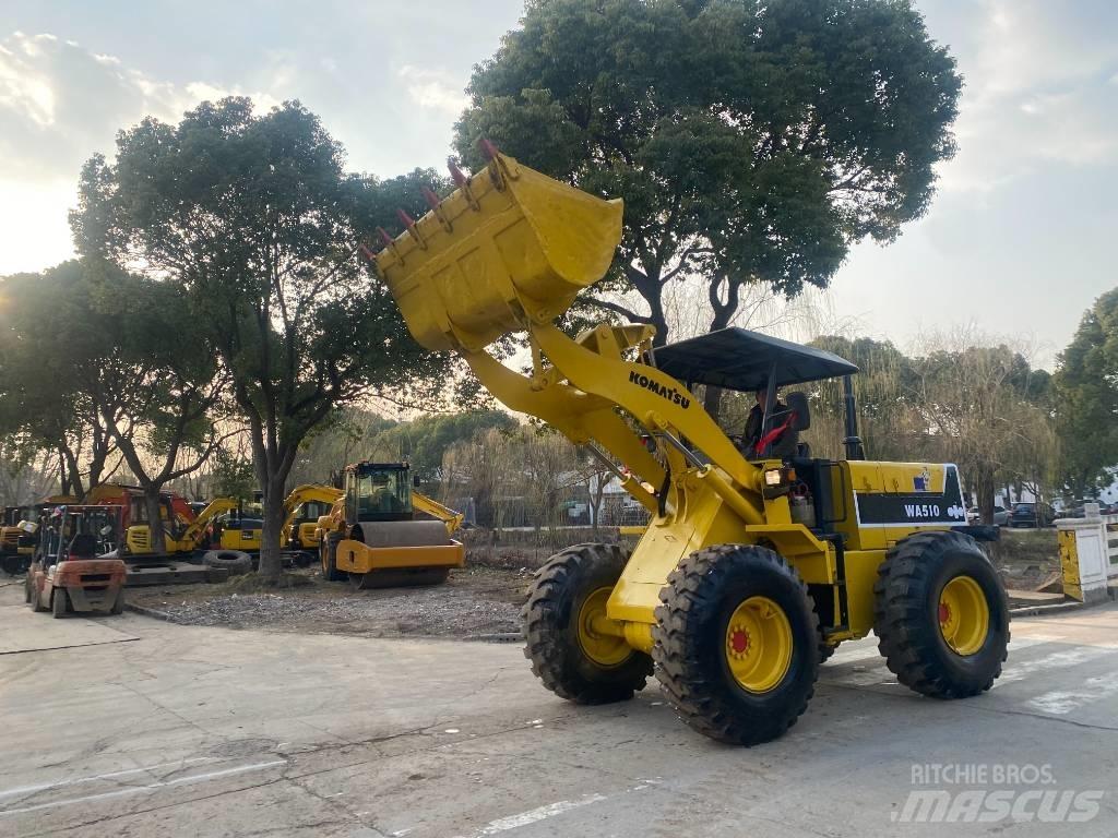 Komatsu WA 510 Pás carregadoras de rodas