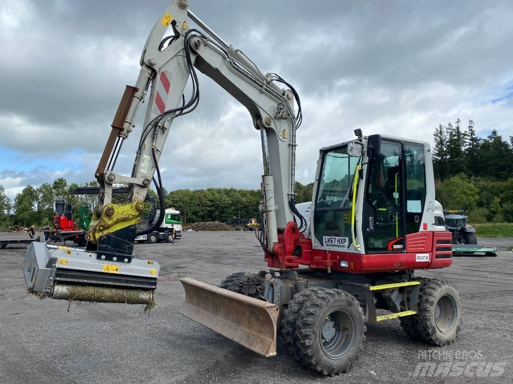 Takeuchi TB 295 W Escavadoras de rodas