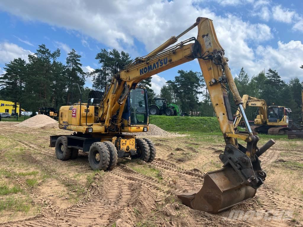 Komatsu PW 160 ES-7K Escavadoras de rodas