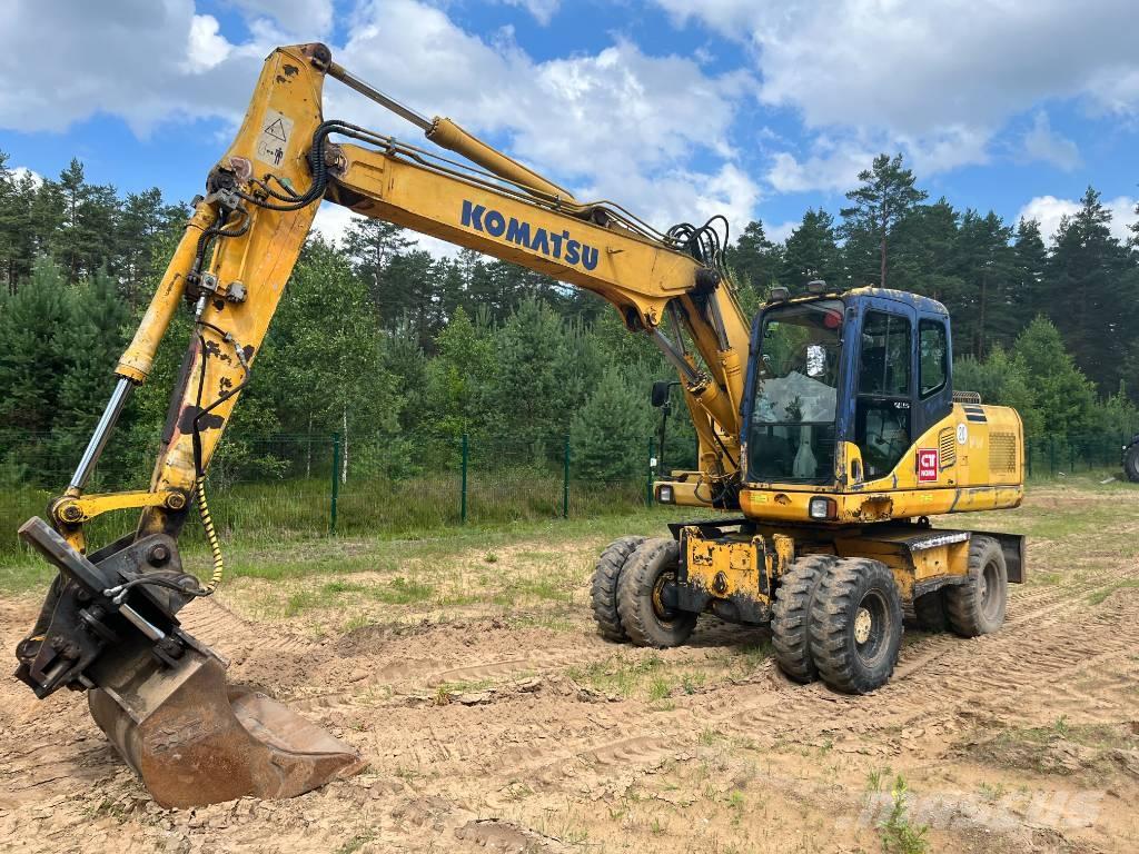 Komatsu PW 160 ES-7K Escavadoras de rodas