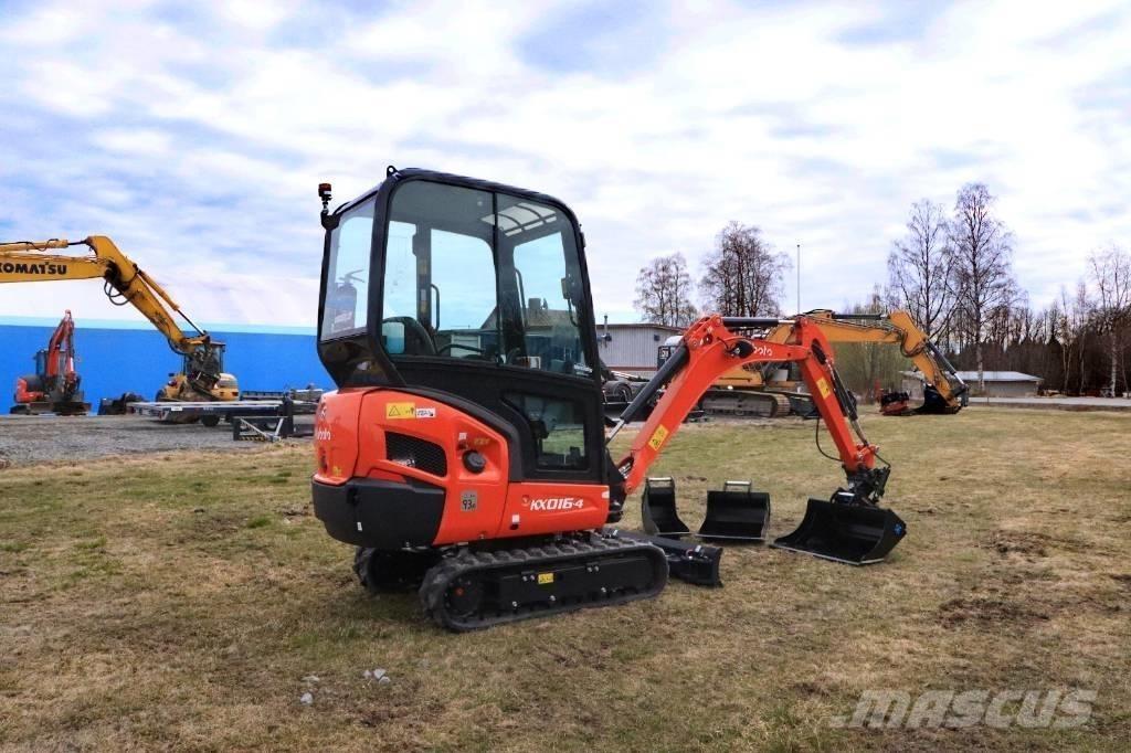 Kubota KX016-4 Mini Escavadoras <7t
