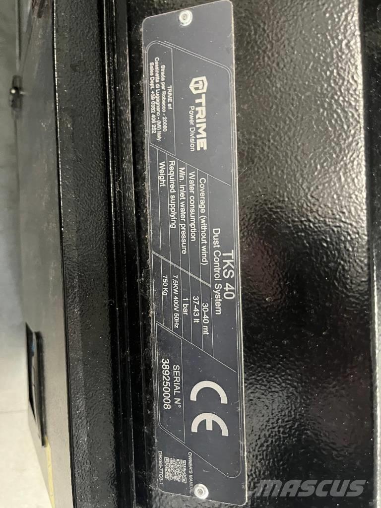 Trime TKS-40 SKID Sistemas de nebulização