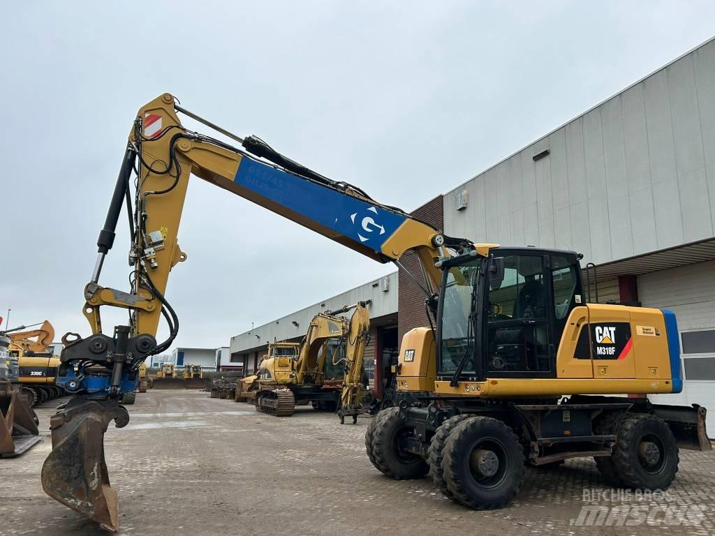 CAT M 318 F Escavadoras de rodas