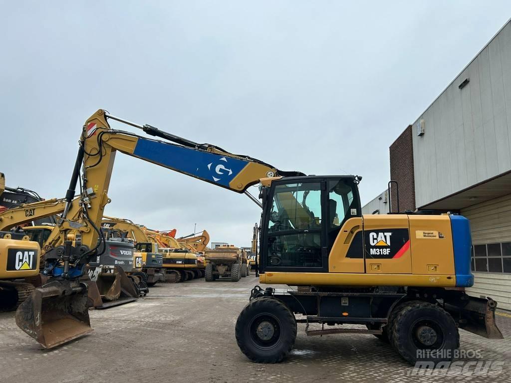 CAT M 318 F Escavadoras de rodas