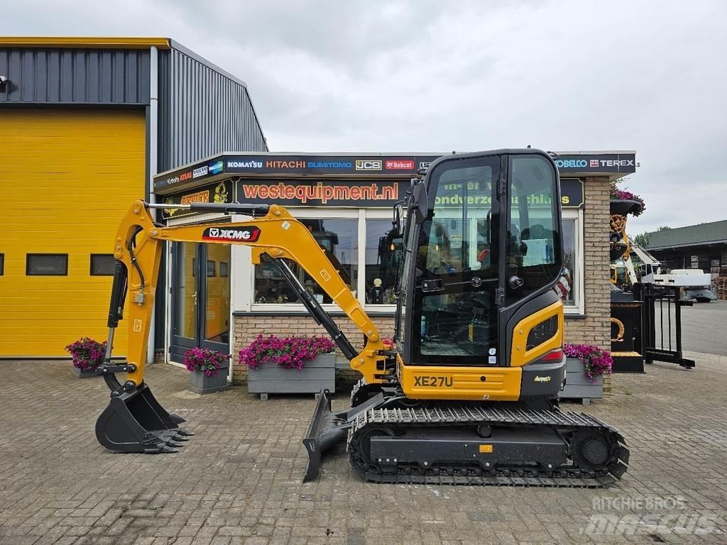XCMG XE27U Mini Escavadoras <7t
