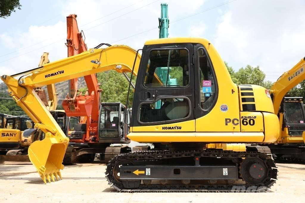 Komatsu PC 60-7 Mini Escavadoras <7t