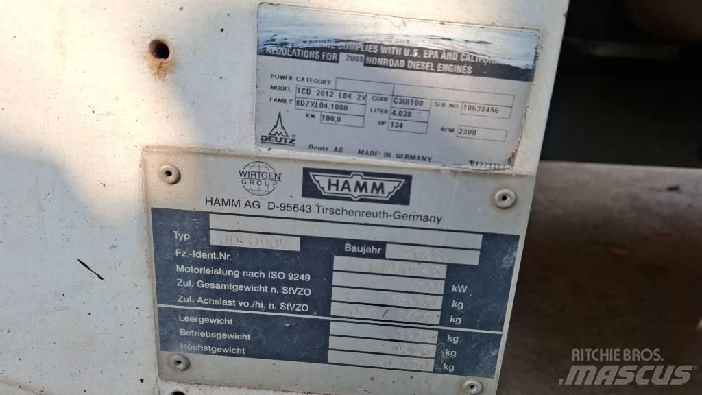 Hamm HDO 90 V Cilindros Compactadores tandem