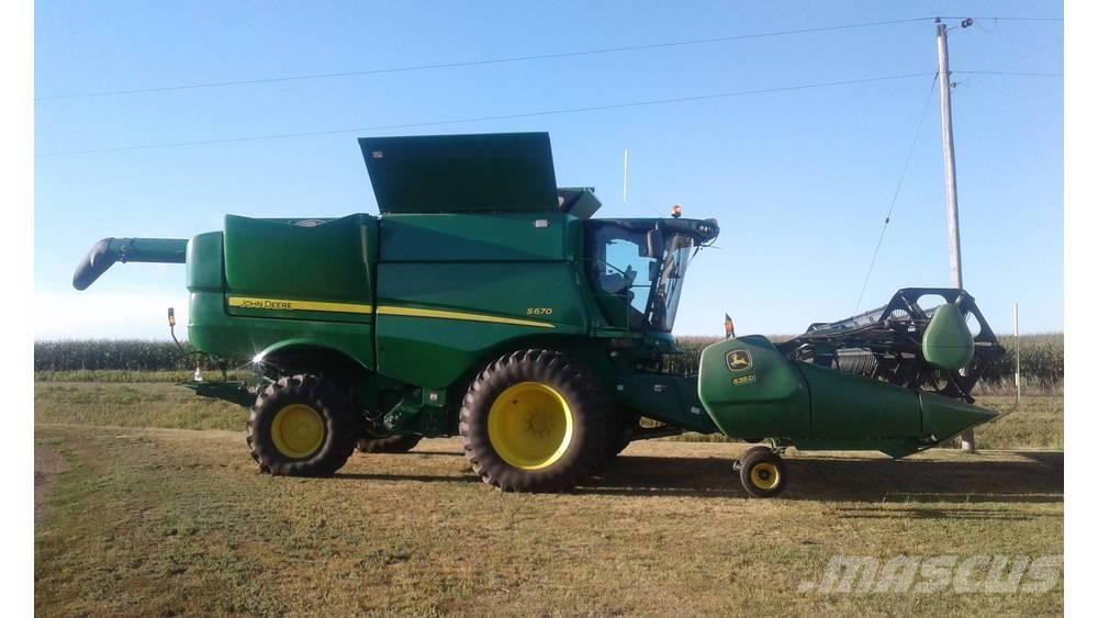 John Deere S 670 Ceifeiras debulhadoras
