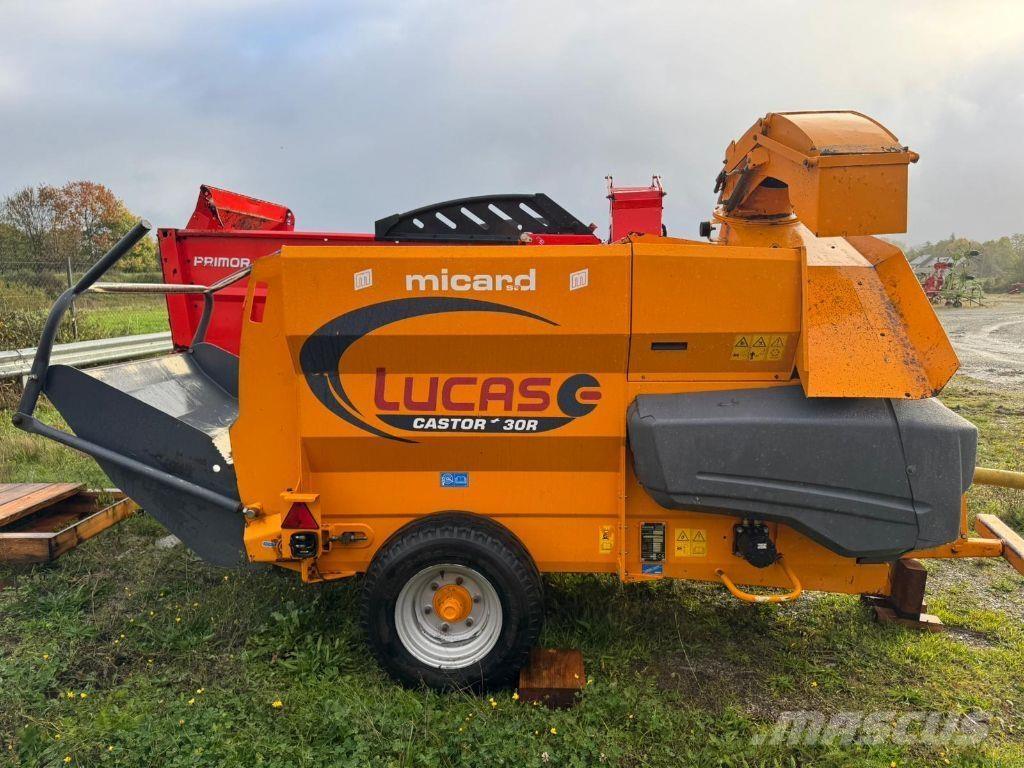 Lucas Castor+ 30R Cortadores, moinhos e desenroladores de fardos