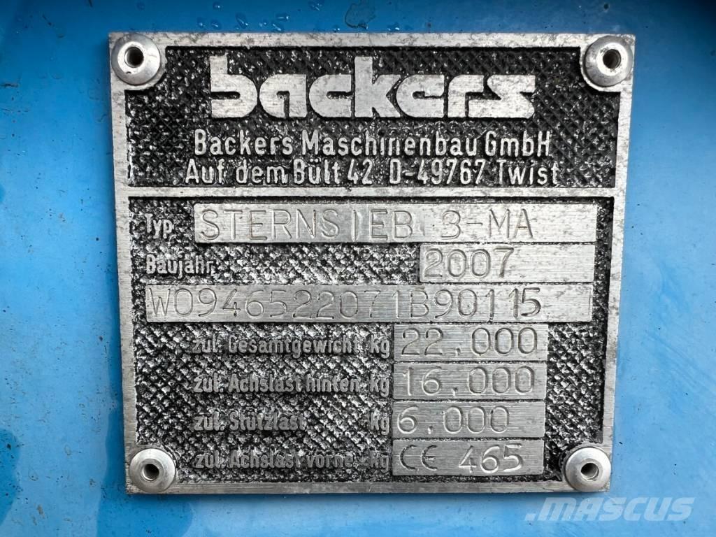 Backers 3-MA Crivos móveis