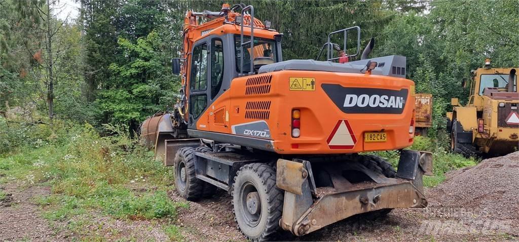 Doosan DX170W Escavadoras de rodas