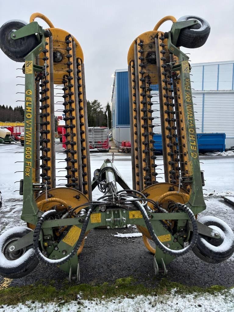 Elho V-Twin 600 Gadanheiras-fileiras