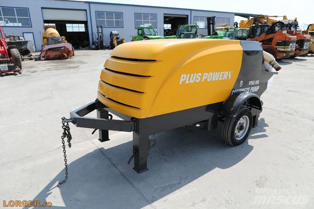 Plus Power VTGZ - 20S Camiões bomba Betão