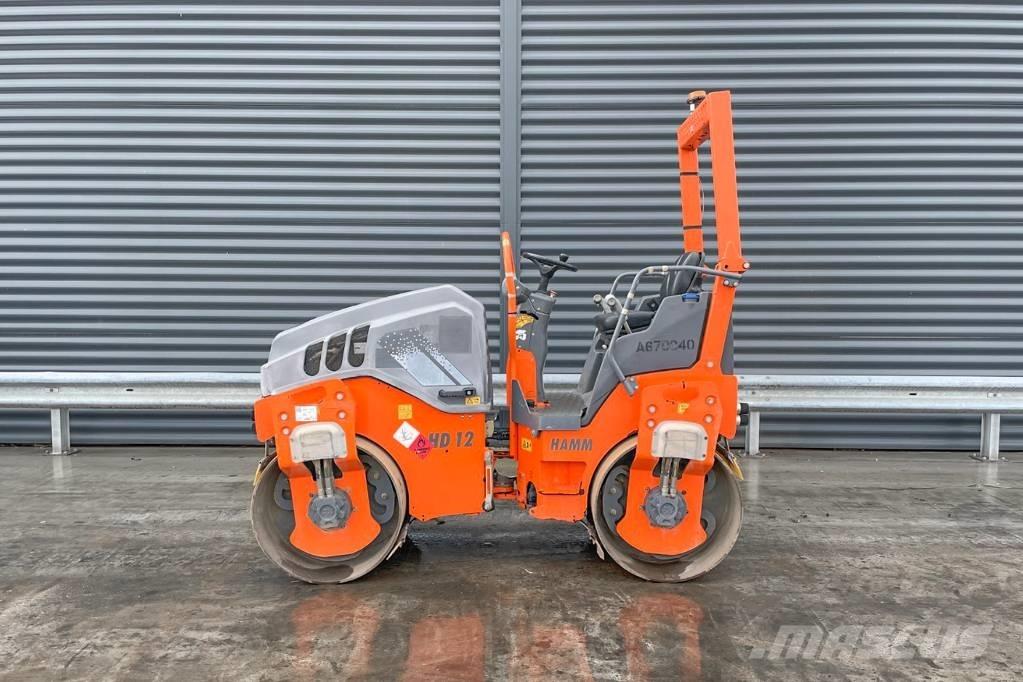 Hamm HD 12 VV Cilindros Compactadores tandem