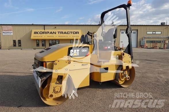 CAT CB34 Cilindros Compactadores monocilíndricos