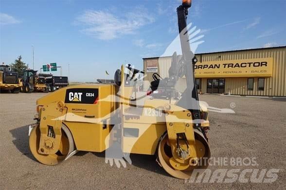 CAT CB34 Cilindros Compactadores monocilíndricos